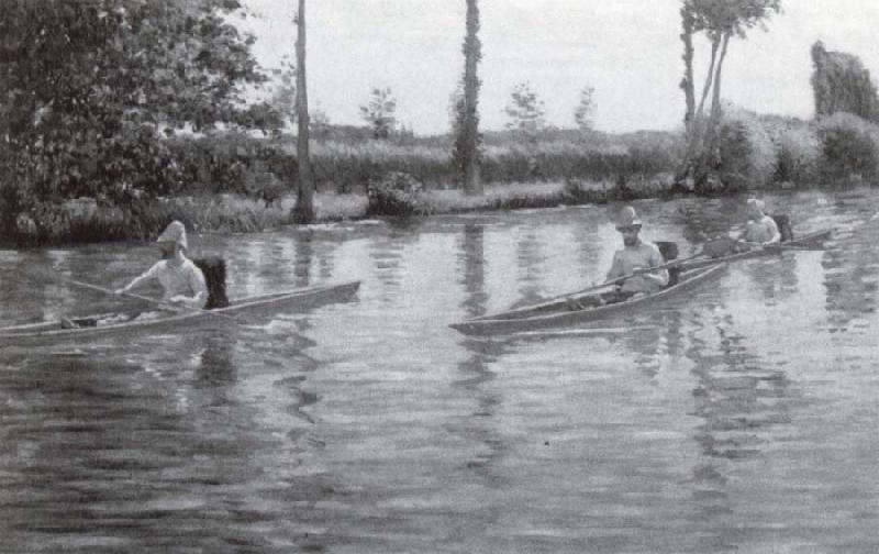 Gustave Caillebotte Einerboote